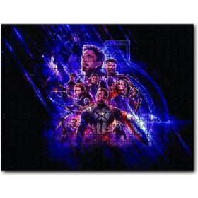 Cakapuzzle Avengers Tüm Kahramanlar Ahşap 1000 Parça Puzzle
