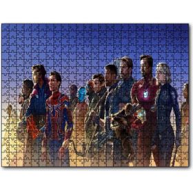 Cakapuzzle Avengers Tüm Kahramanlar Ahşap 1000 Parça Puzzle