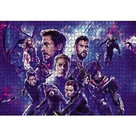 Cakapuzzle Avengers Tüm Kahramanlar Bir Arada 120 Parça Ahşap Puzzle