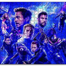 Cakapuzzle Avengers Tüm Kahramanlar Bir Arada Mdf 500 Parça Puzzle