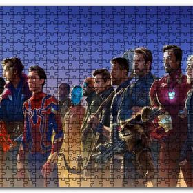 Cakapuzzle Avengers Tüm Kahramanlar Mdf 500 Parça Puzzle