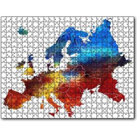 Cakapuzzle Avrupa Haritası 120 Parça Puzzle