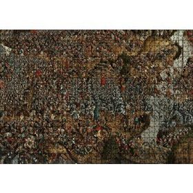 Cakapuzzle Avrupada Savaş Meydanı Sahnesi 120 Parça Ahşap Puzzle