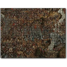 Cakapuzzle Avrupada Savaş Meydanı Sahnesi Mdf 120 Parça Puzzle