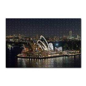 Cakapuzzle Avustralya Sydney Gece Manzarası 120 Parça Ahşap Puzzle