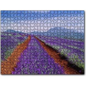Cakapuzzle Avustralya Tazmanya Lavanta Tarlaları Mdf 1000 Parça Puzzle