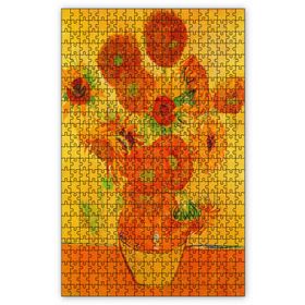 Cakapuzzle Aycicekleri Van Gogh Ahşap 1000 Parça Puzzle