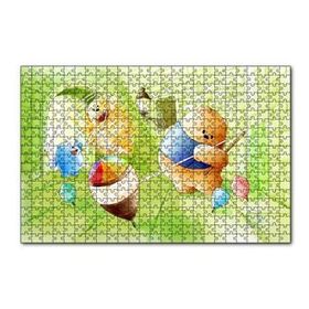 Cakapuzzle Ayı Bubu ve Topaçlar 120 Parça Ahşap Puzzle