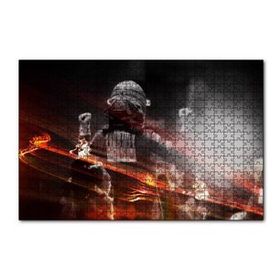 Cakapuzzle Ayrton Senna Formula 1 Yarışçısı 120 Parça Ahşap Puzzle