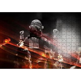 Cakapuzzle Ayrton Senna Formula 1 Yarışçısı Mdf 255 Parça Puzzle