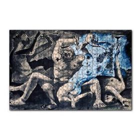 Cakapuzzle Bacchanale 1955 by Pablo Picasso 120 Parça Ahşap Puzzle