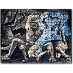 Cakapuzzle Bacchanale 1955 By Pablo Picasso Mdf 500 Parça Puzzle