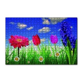 Cakapuzzle Bahar Çiçekleri 120 Parça Ahşap Puzzle