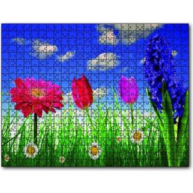 Cakapuzzle Bahar Çiçekleri 120 Parça Puzzle