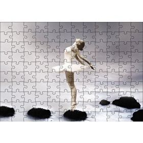 Cakapuzzle Balerin Kız Fantastik 120 Parça Ahşap Puzzle