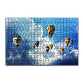 Cakapuzzle Balonlar Firarda 120 Parça Ahşap Puzzle
