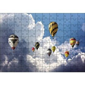 Cakapuzzle Balonlar Firarda 120 Parça Ahşap Puzzle
