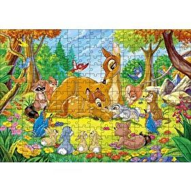 Cakapuzzle Bambi Annesi ve Arkadaşları Mdf 255 Parça Puzzle