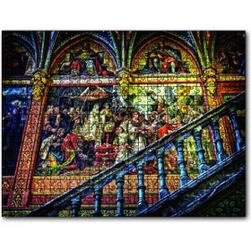 Cakapuzzle Barok Mimari Ahşap 1000 Parça Puzzle