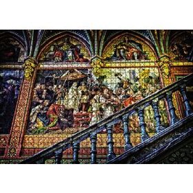 Cakapuzzle Barok Mimari Ahşap 1000 Parça Puzzle