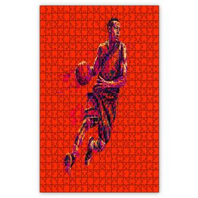 Cakapuzzle Basketbolcu Çizim Prizma Ahşap 500 Parça Puzzle