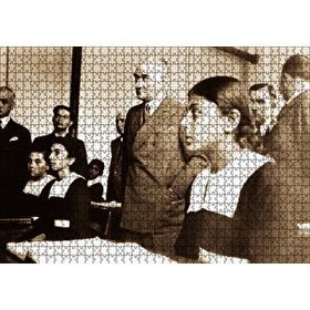 Cakapuzzle Başöğretmen Mustafa Kemal Atatürk 120 Parça Ahşap Puzzle