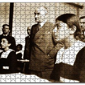 Cakapuzzle Başöğretmen Mustafa Kemal Atatürk Ahşap 1000 Parça Puzzle