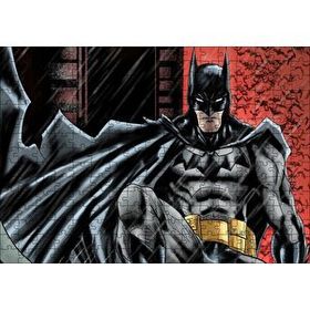Cakapuzzle Batman Dijital İllüstrasyon 120 Parça Ahşap Puzzle