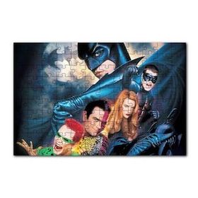 Cakapuzzle Batman Forever Karakterler 120 Parça Ahşap Puzzle