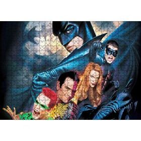 Cakapuzzle Batman Forever Karakterler 120 Parça Ahşap Puzzle