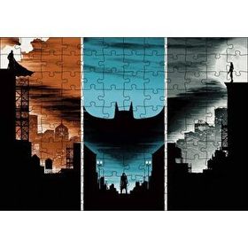 Cakapuzzle Batman Kara Şövalye Joker Üçlemesi Görseli 120 Parça Ahşap Puzzle