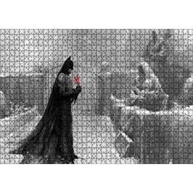 Cakapuzzle Batman Mezarlığı Görseli 120 Parça Ahşap Puzzle