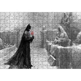 Cakapuzzle Batman Mezarlığı Görseli 120 Parça Ahşap Puzzle