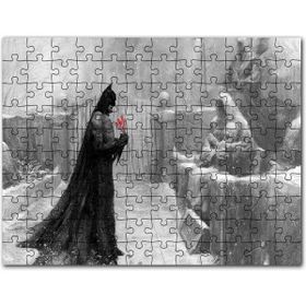 Cakapuzzle Batman Mezarlığı Görseli Mdf 120 Parça Puzzle