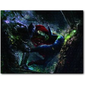 Cakapuzzle Batman Superman Ezici Yumruk Mdf 120 Parça Puzzle