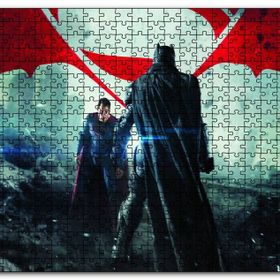 Cakapuzzle Batman Superman Son Dövüş Ahşap 500 Parça Puzzle