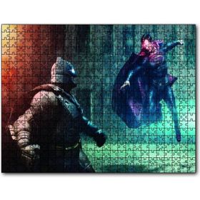 Cakapuzzle Batman ve Superman Mücadelesi Ahşap 1000 Parça Puzzle