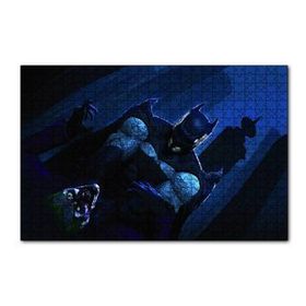 Cakapuzzle Batman VS Joker Mücadelesi 120 Parça Ahşap Puzzle