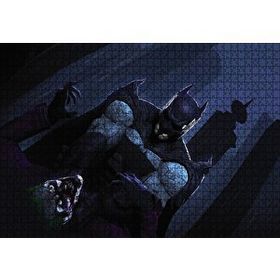 Cakapuzzle Batman VS Joker Mücadelesi 120 Parça Ahşap Puzzle