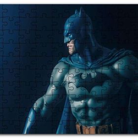Cakapuzzle Batman Yan Profil Karanlık Arkaplan Mdf 255 Parça Puzzle