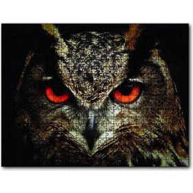 Cakapuzzle Baykuşun Gözleri Ahşap 1000 Parça Puzzle