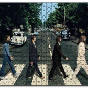 Cakapuzzle Beatles Yaya Geçidinde Mdf 1000 Parça Puzzle