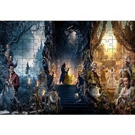 Cakapuzzle Beauty and The Beast Kompozisyon 120 Parça Ahşap Puzzle