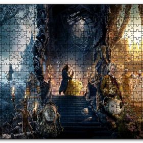 Cakapuzzle Beauty And The Beast Kompozisyon Mdf 120 Parça Puzzle