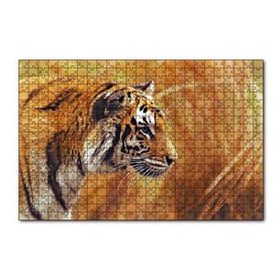 Cakapuzzle Bengal Kaplanı 120 Parça Ahşap Puzzle