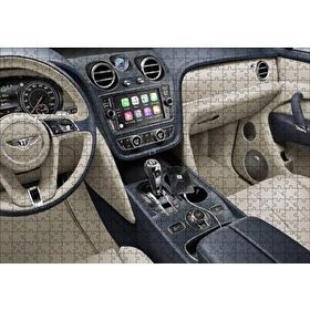 Cakapuzzle Bentley Bentayga Phev Kokpit 120 Parça Ahşap Puzzle