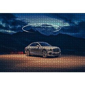 Cakapuzzle Bentley ve Karanlık Dağlar 120 Parça Ahşap Puzzle