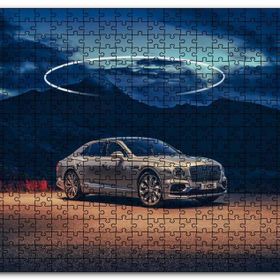 Cakapuzzle Bentley ve Karanlık Dağlar Mdf 1000 Parça Puzzle