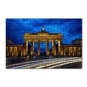 Cakapuzzle Berlin Brandenburg Kapısı 120 Parça Ahşap Puzzle