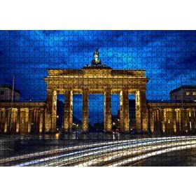 Cakapuzzle Berlin Brandenburg Kapısı 120 Parça Ahşap Puzzle
